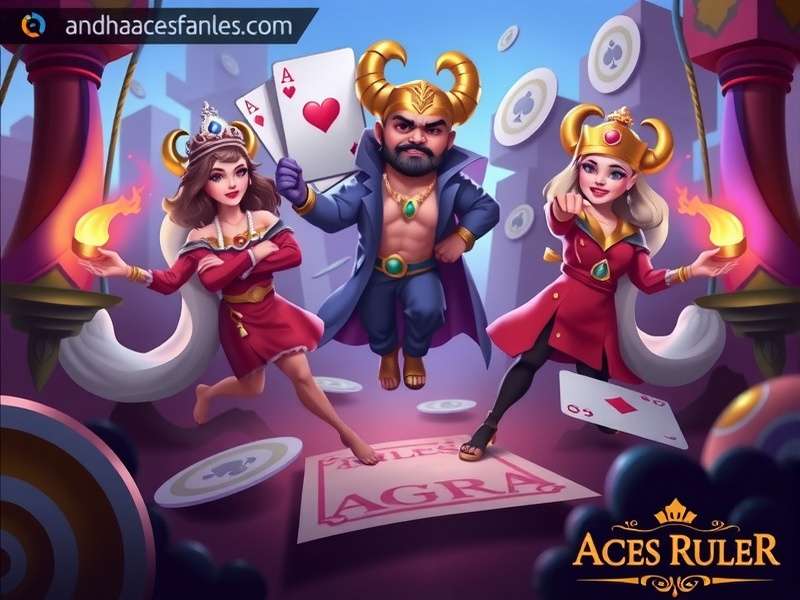 Andhra Aces Ruler Game Banner